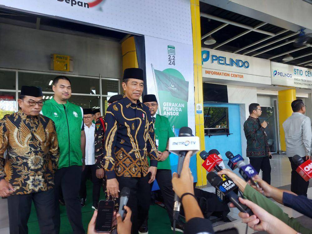 Presiden Jokowi hadir di Kongres XVI GP Ansor (IDN Times/Istimewa)