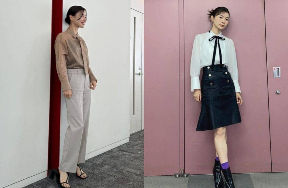 12 Ide Outfit Formal untuk Ngantor ala Nao Asahi, Fashionable!