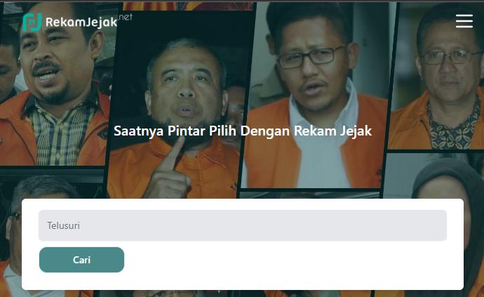 Ulik 5 Fakta Menarik Situs rekamjejak.net, Ajak Pemilih Lebih Bijak!