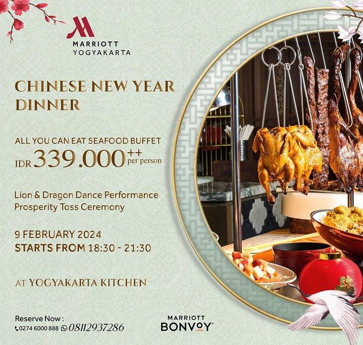 Marriot Yogyakarta (instagram.com/marriottyogyakarta)