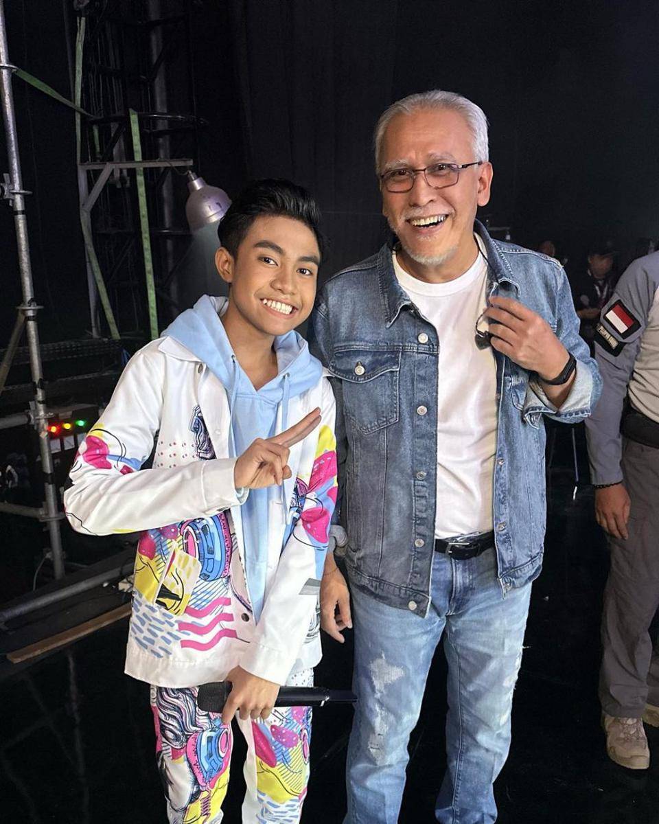 potret Eby DA dan Iwan Fals (instagram.com/da5_ebyrizta14/)