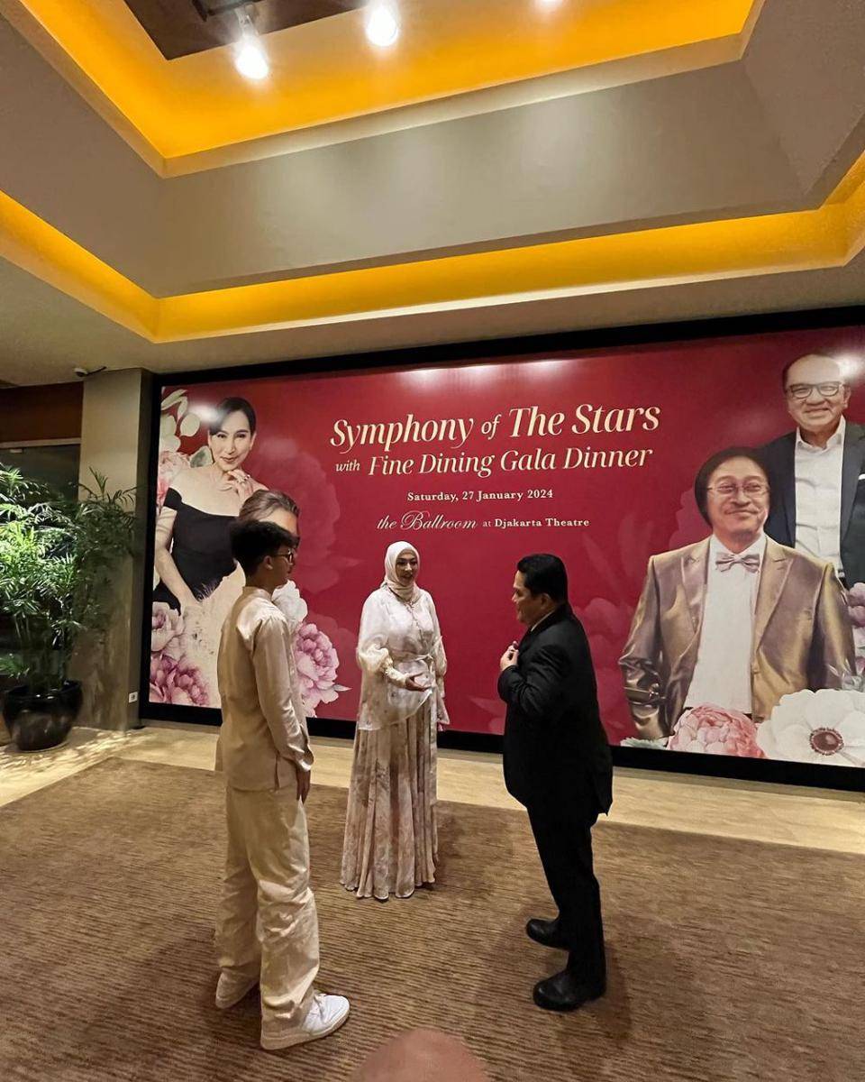 potret Angelina Sondakh dan Keanu Massaid bertemu Erick Thohir (instagram.com/angelinasondakh09)