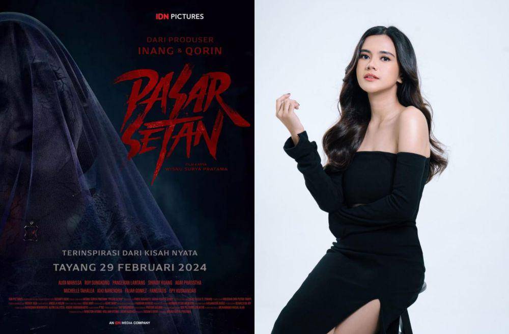 Film dan series Audi Marissa (dok. IDN Pictures / Pasar Setan | instagram.com/audimarissa)