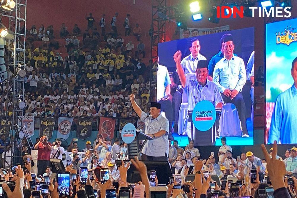 Quick Count Indikator Politik: Prabowo-Gibran Raup 57,93 Persen Suara
