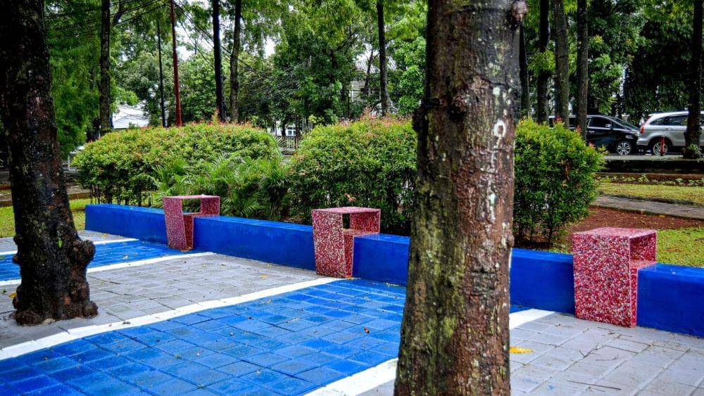 Samsonite Recycle Park di Taman Hang Tuah (Dok.Samsonite Indonesia)