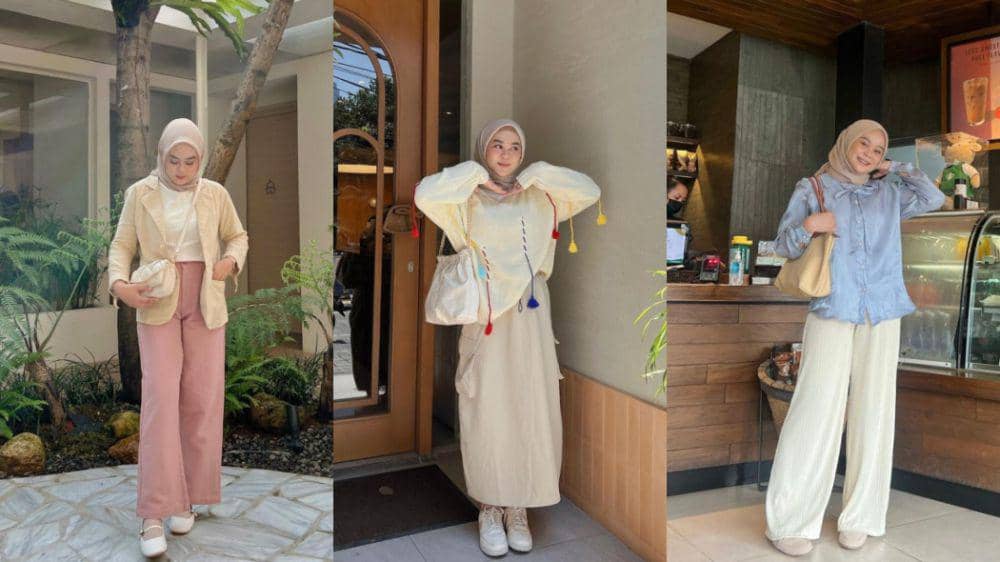 8 Inspirasi Outfit Pastel ala Adzra Afifah yang Super Girly!