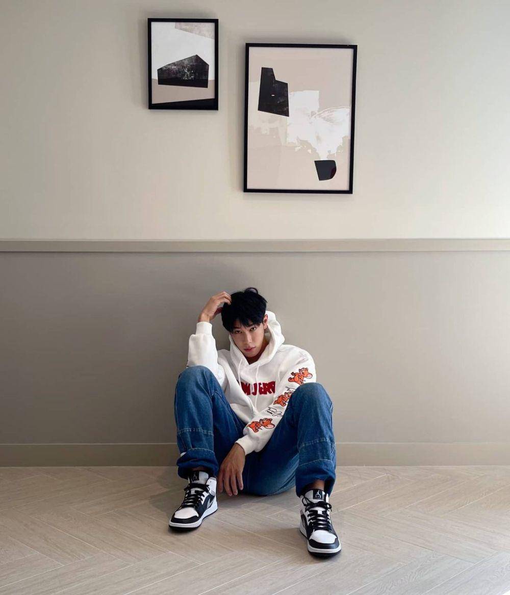 ide padu padan blue jeans ala Great Sapol (instagram.com/grtsp)