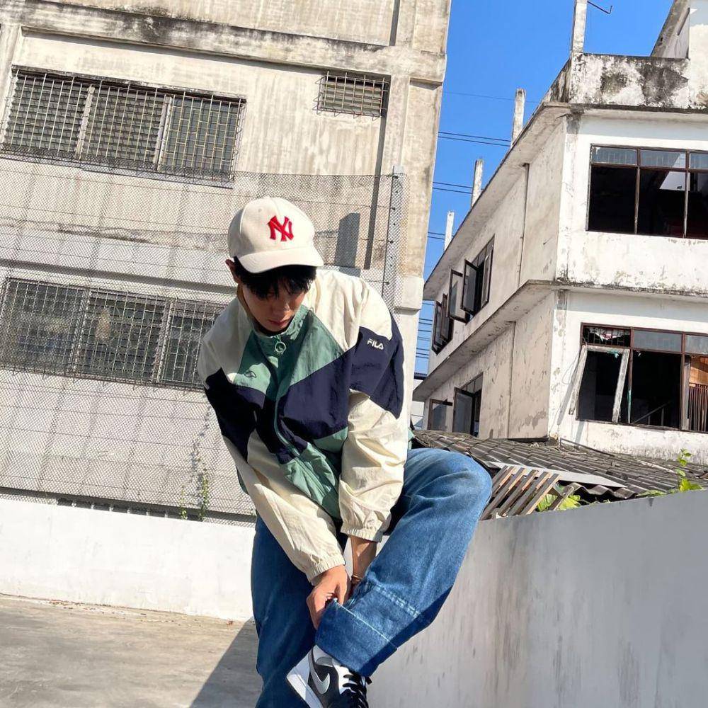 ide padu padan blue jeans ala Great Sapol (instagram.com/grtsp)