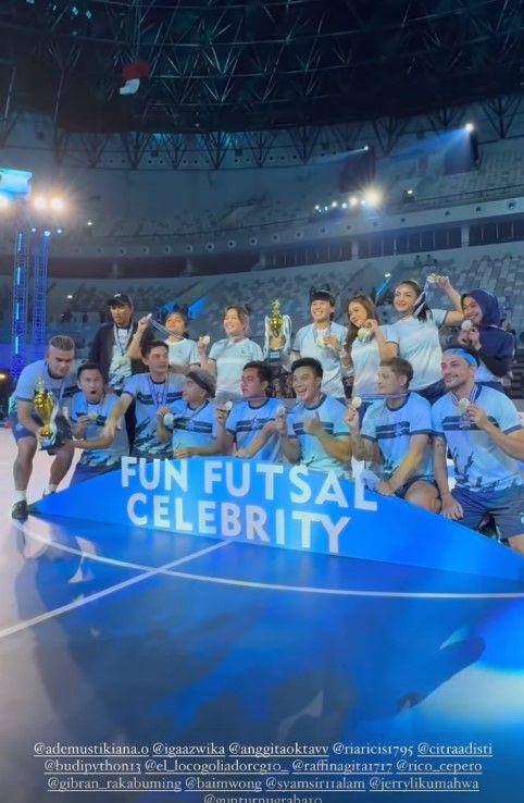 artis 2 Match Fun Futsal (Instagram.com/syamsir11alam)