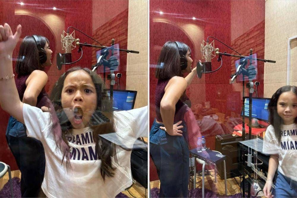 potret Gempi temani Gisella rekaman (instagram.com/gisel_la)