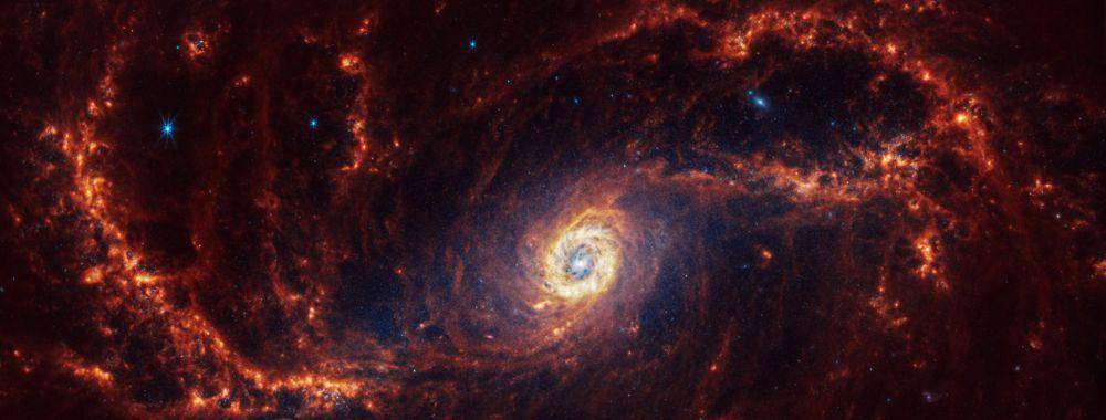 foto galaksi NGC 1672 diambil oleh James Webb Space Telescope (webbtelescope.org)