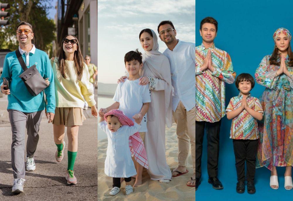 16 Inspirasi Foto Keluarga ala Raffi Ahmad yang Memorable, Gemas!