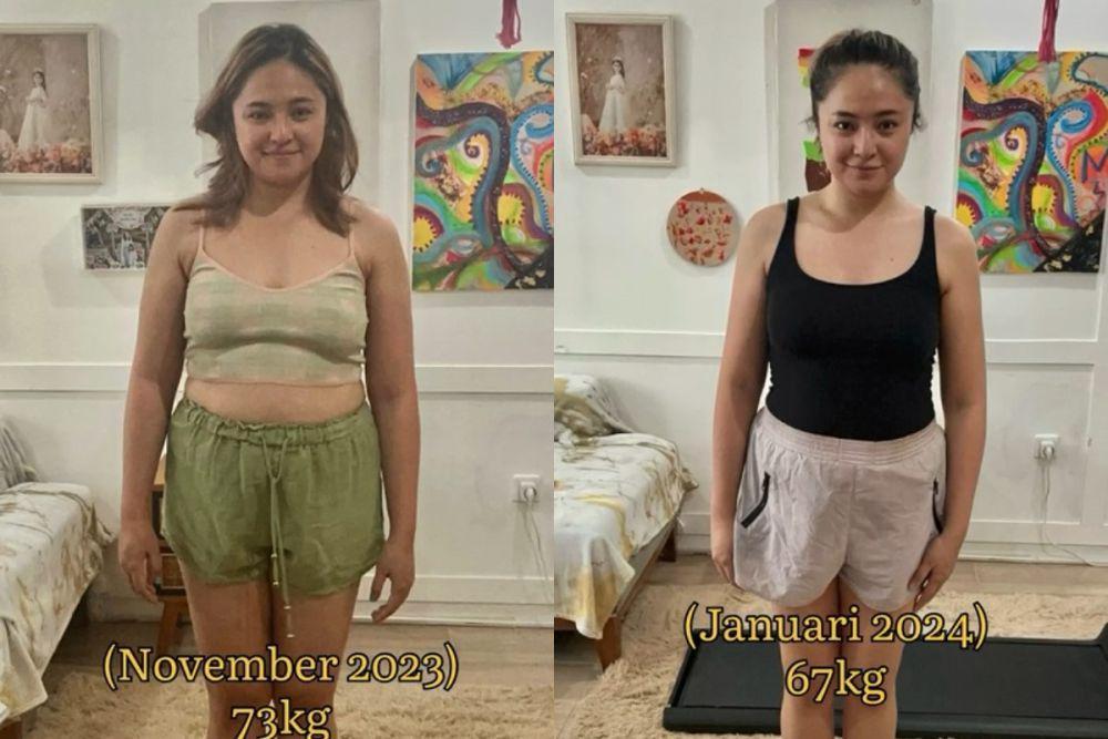 7 Potret Transformasi Marshanda setelah Diet, Banjir Pujian!