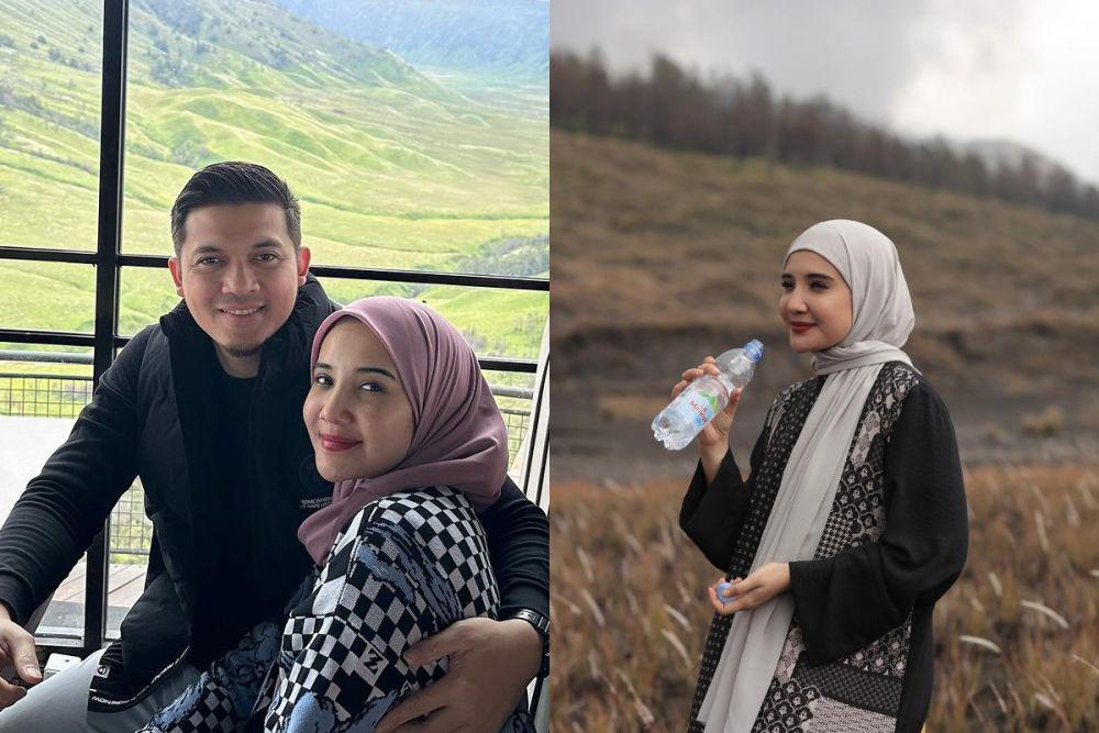 7 Momen Keluarga Irwansyah di Bromo, Pemotretan dan Nikmati View Indah