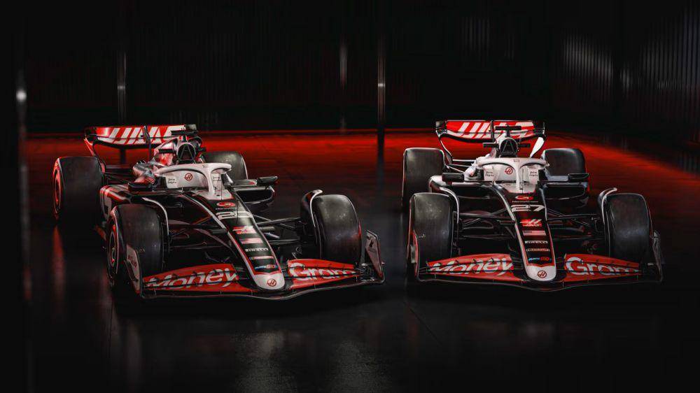 Mobil VF-24 yang bakal dipakai Kevin Magnussen dan Nico Hulkenberg. (formula1.com)