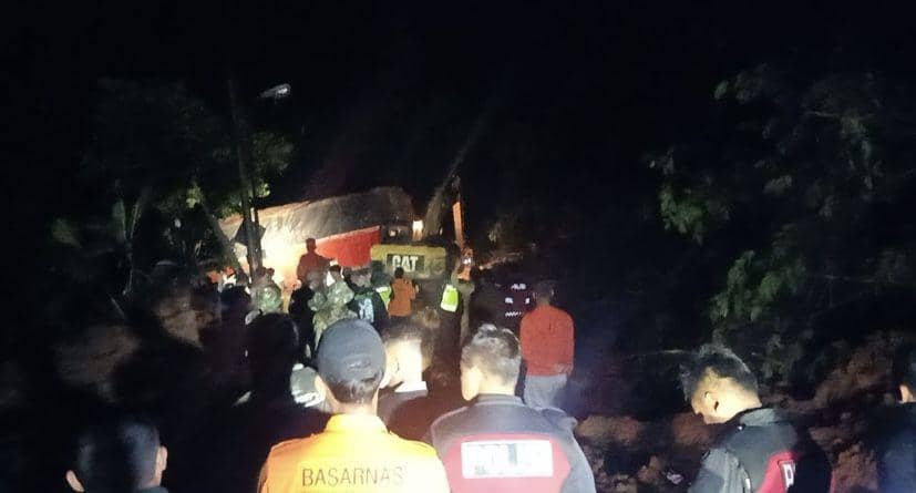 Peristiwa longsor di Tapanuli Utara (Dok. Basarnas)