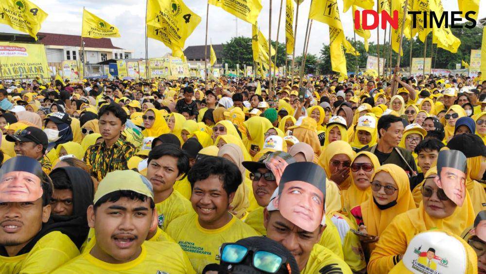 Kampanye Golkar di Bekasi. (IDN Times/Imam Faishal)
