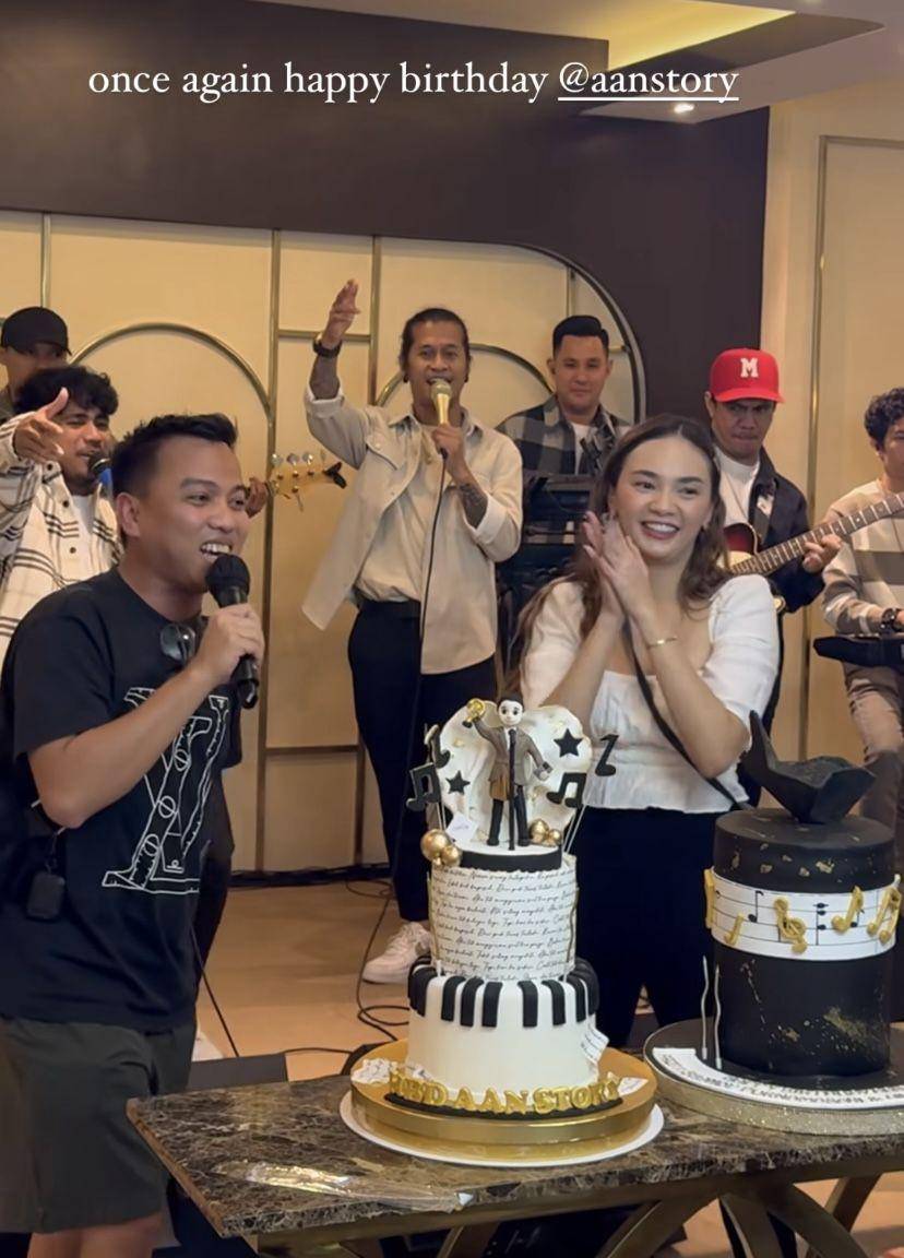 potret kejutan ultah ke-33 Aan Story (Instagram.com/fransfaisal_)
