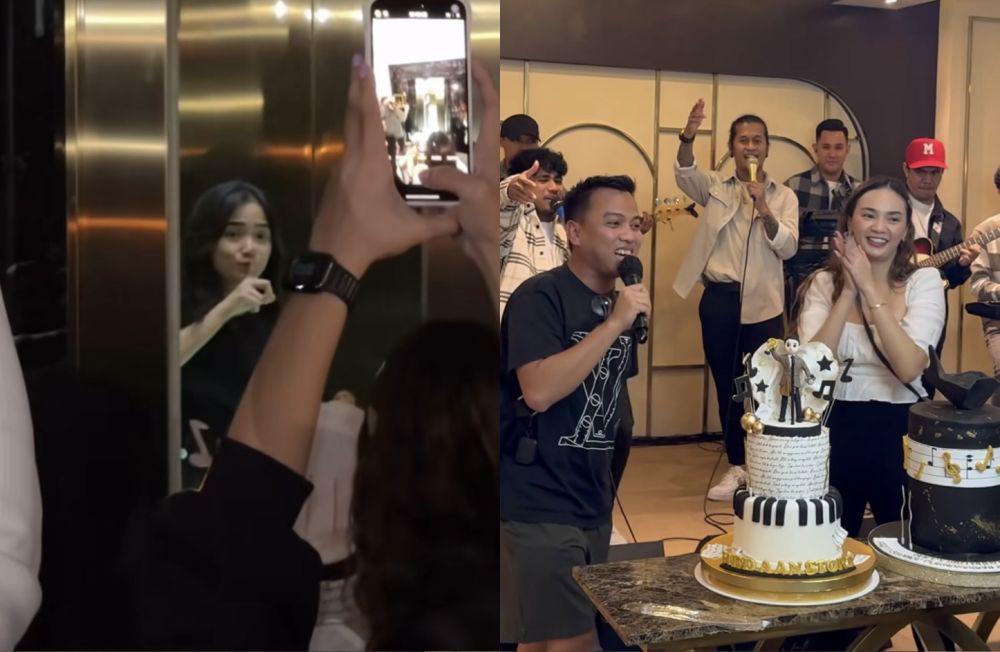 Potret Kejutan Ultah ke-33 Aan Story, Raffi Ahmad-Fuji Picu Kehebohan!