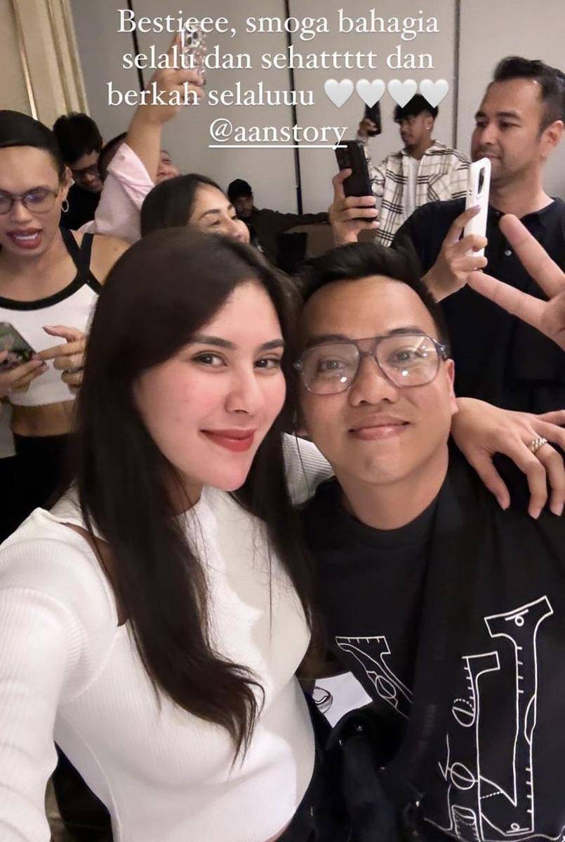 potret kejutan ultah ke-33 Aan Story (Instagram.com/syahnazs)