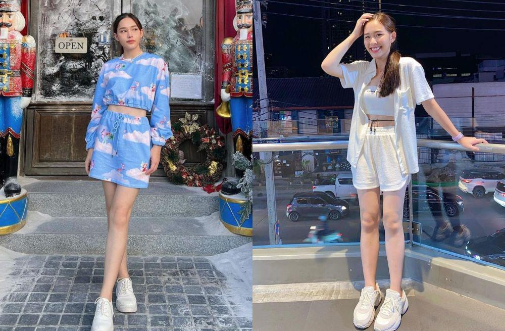 7 Rekomendasi One Set Outfit ala Namfah Thunyaphat, Praktis Banget!