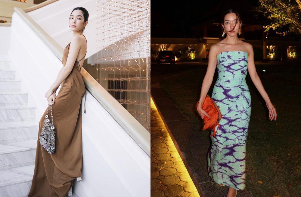 7 Pilihan Gaun untuk Pesta ala Mo Monchanok, Didominasi Backless Style