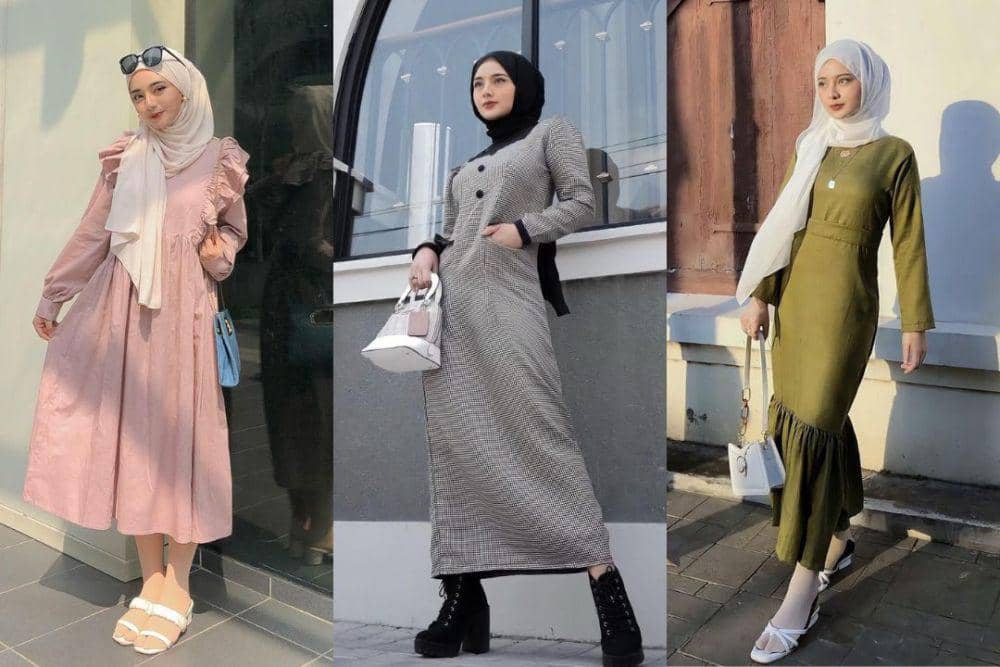 10 Ide Styling Dress ala Halda Firga, Anggun bak Putri Negeri Dongeng!