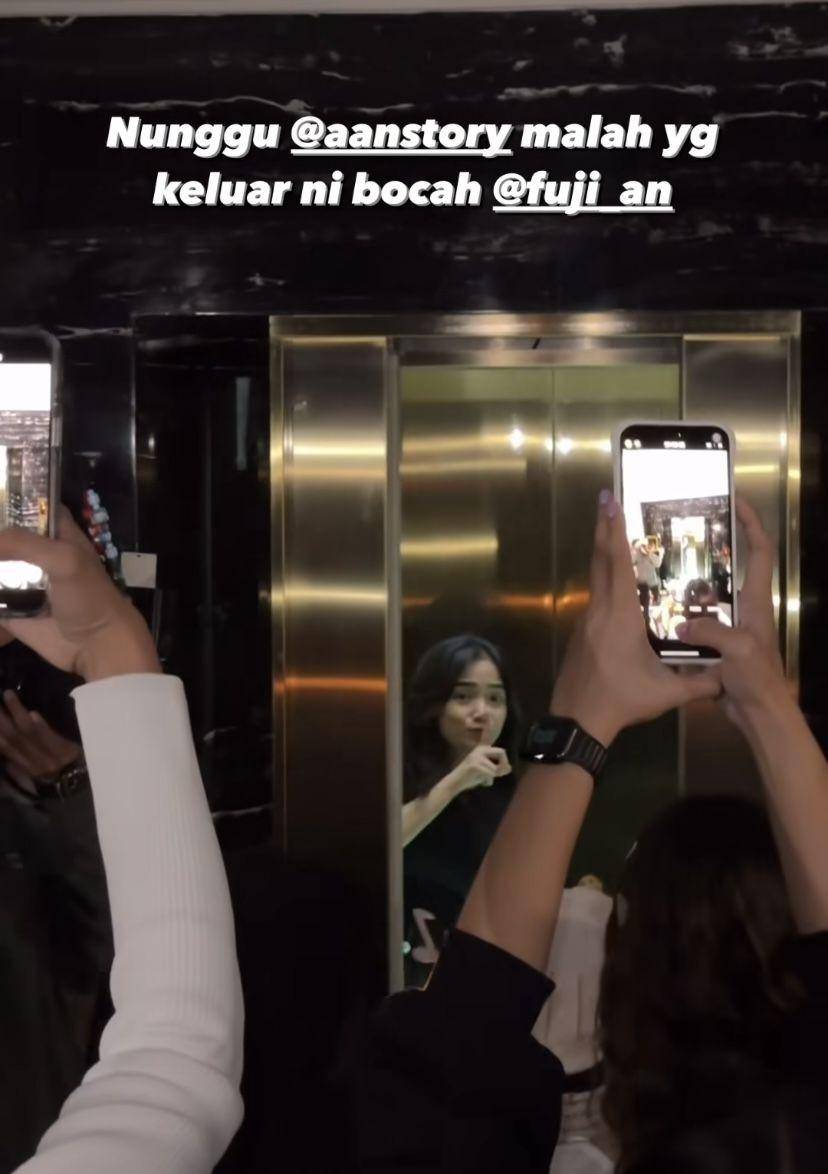 potret kejutan ultah ke-33 Aan Story (Instagram.com/fransfaisal_)
