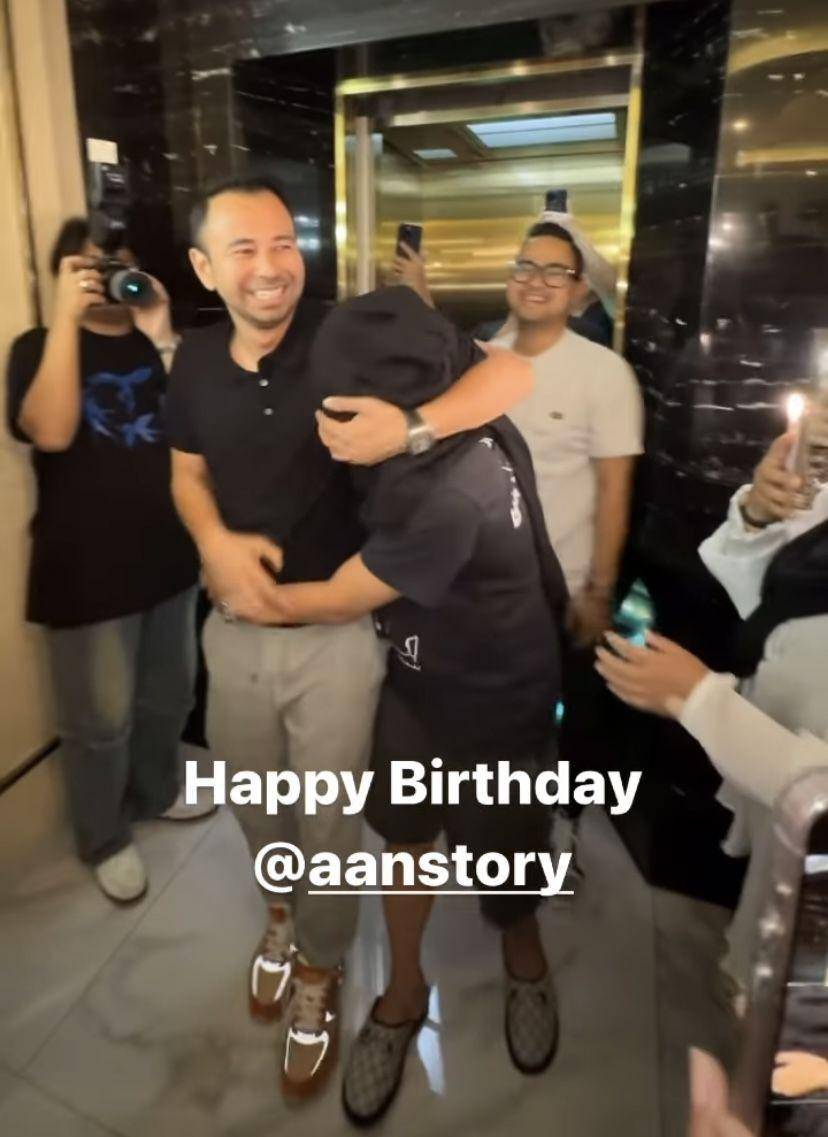 potret kejutan ultah ke-33 Aan Story (Instagram.com/keanuagl)