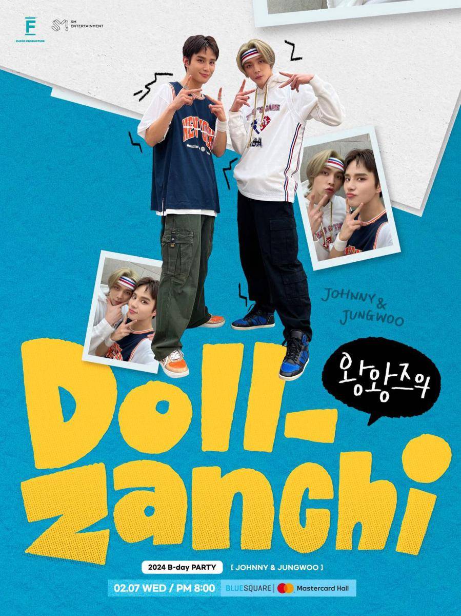 Poster birthday party Johnny dan Jungwoo NCT (twitter.com/smtown)