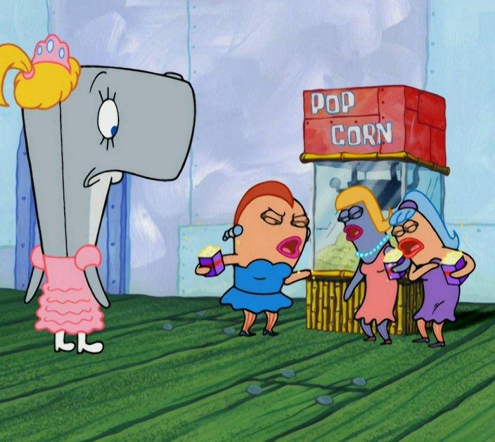 cuplikan episode “Whale of a Birthday” (dok. Nickelodeon/SpongeBob SquarePants)