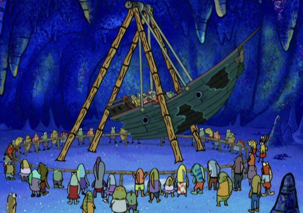 cuplikan episode “The Wreck of the Mauna Loa” (dok. Nickelodeon/SpongeBob SquarePants)