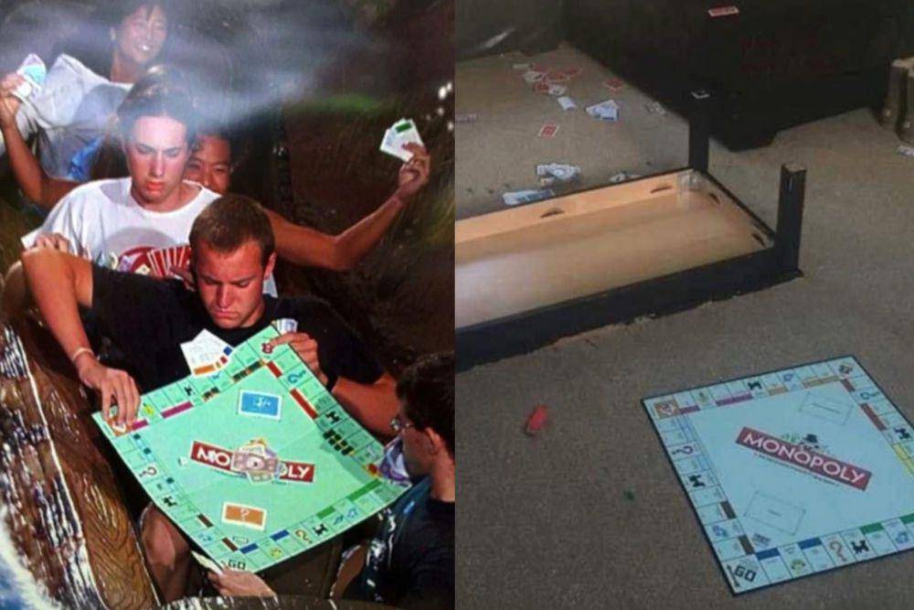 kolase potret kocak saat main monopoli (reddit.com/TracerJacer43 I instagram.com/disturbingzone)