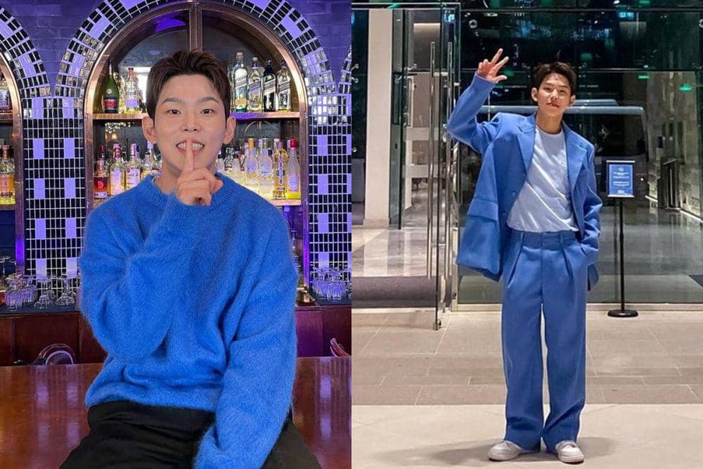 7 Inspirasi OOTD Nuansa Biru ala Paul Kim, Fresh Setiap Hari!