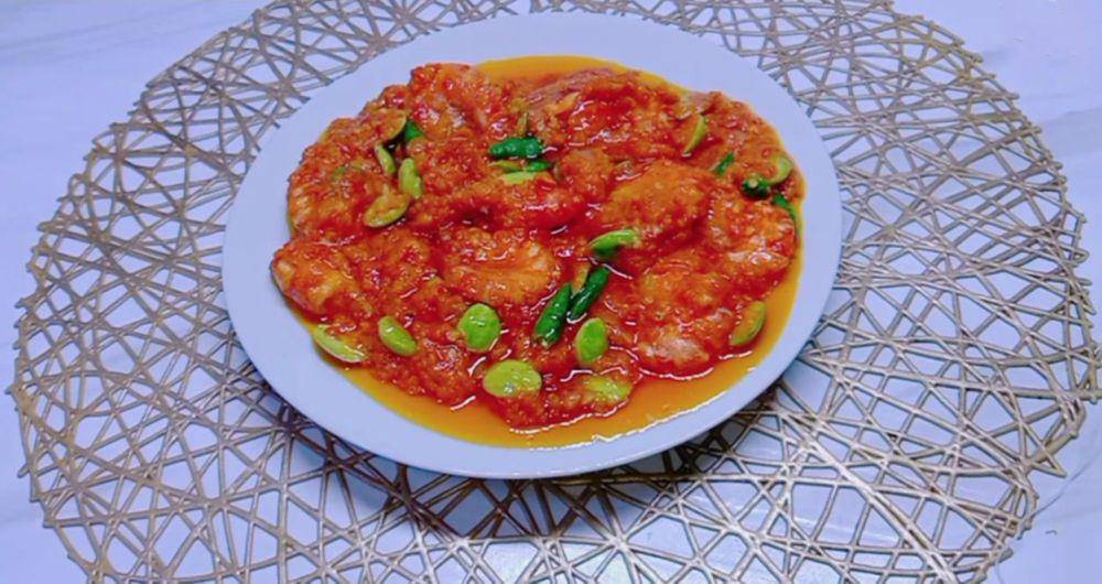 tempoyak sambal udang petai (YouTube.com/Dapoer unnie desty)