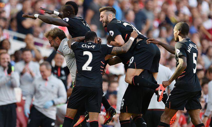 Selebrasi skuad Liverpool (liverpoolfc.com)