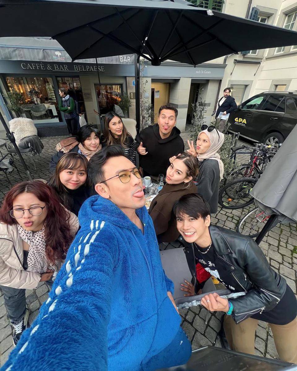 potret Denny Sumargo di Swiss (instagram.com/sumargodenny)