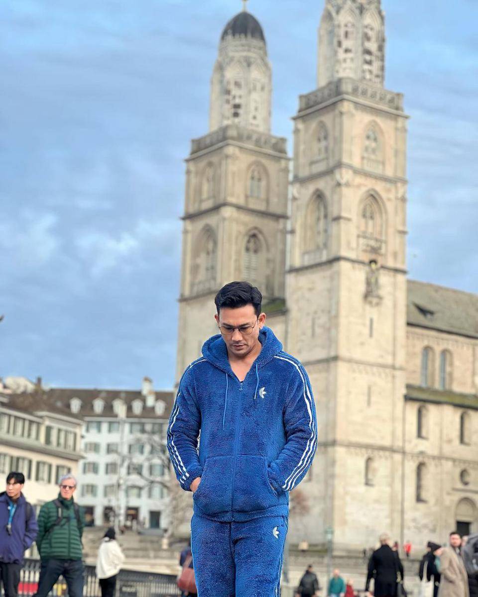 potret Denny Sumargo di Swiss (instagram.com/sumargodenny)