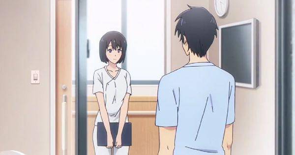 Salah satu suster mengecek kondisi Jin-Woo ( Dok. A-1 Pictures / Solo Leveling )