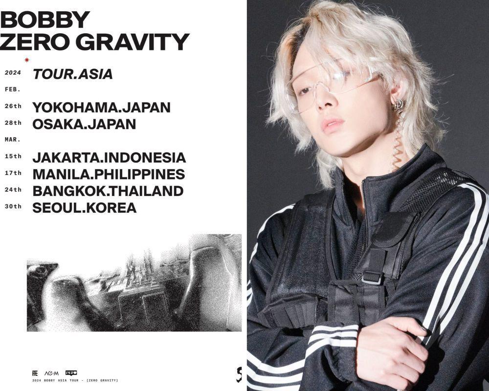 Bobby iKON Siap Gelar Tur ZERO GRAVITY Jakarta, Cek Price Listnya