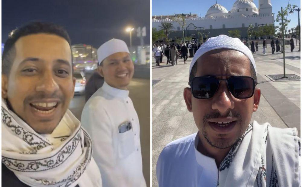 10 Potret Habib Jafar di Madinah, Wisata Religi dan ke Pasar Malam