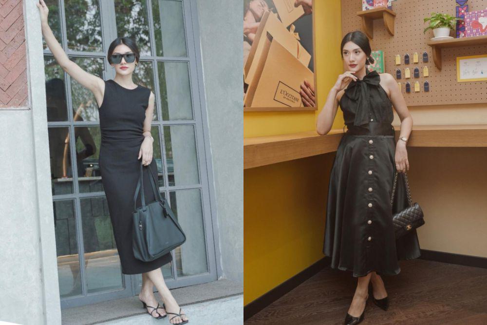 10 Outfit Hitam ala Anissa Aziza, Ide Standout di Berbagai Occasion!