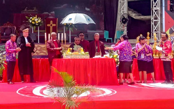 HUT Pekabaran Injil, Bupati Mimika: Karya Allah Luar Biasa bagi Tanah Papua