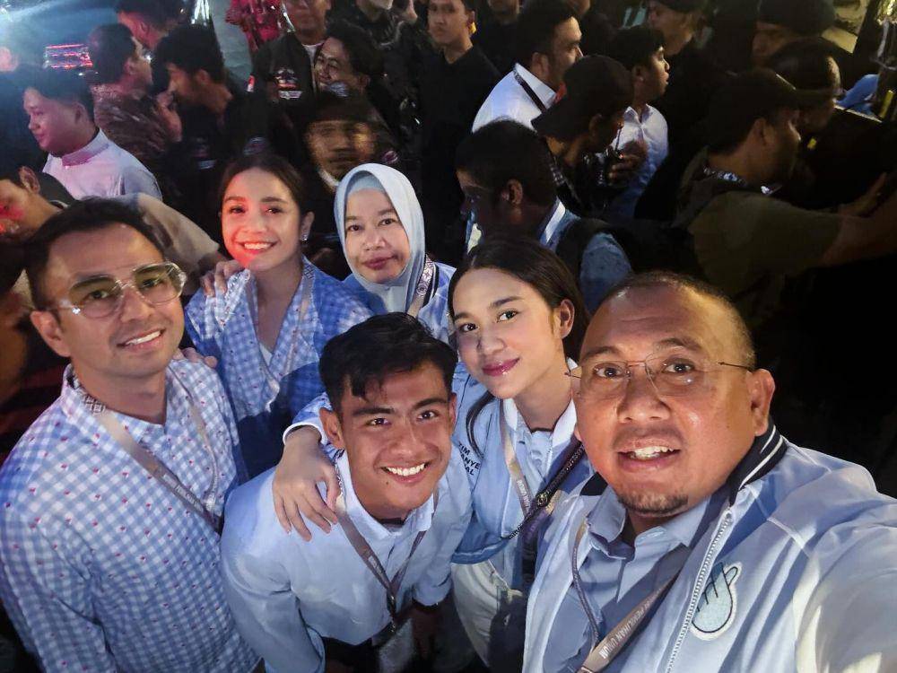 Azizah Salsha dan Arhan debat capres (Instagram.com/arhannzizahh)