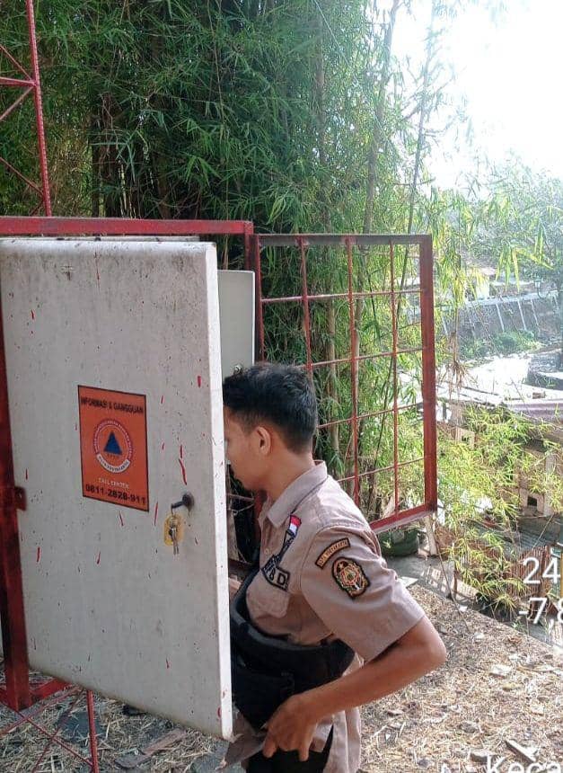 Antisipasi Banjir, BPBD Kota Yogyakarta Cek EWS di Bantaran Sungai