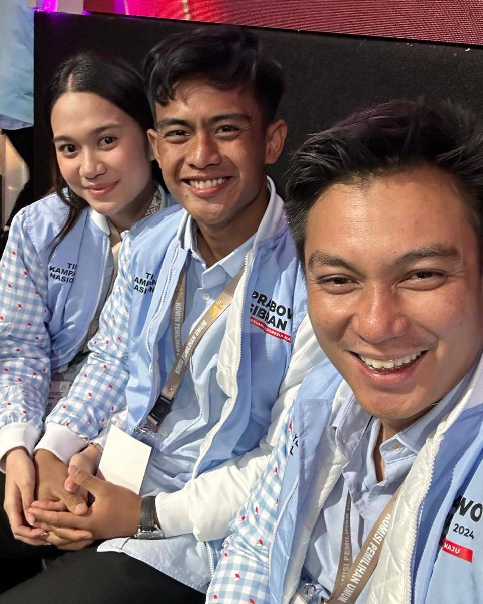 Azizah Salsha dan Arhan debat capres (Instagram.com/arhannzizahh)