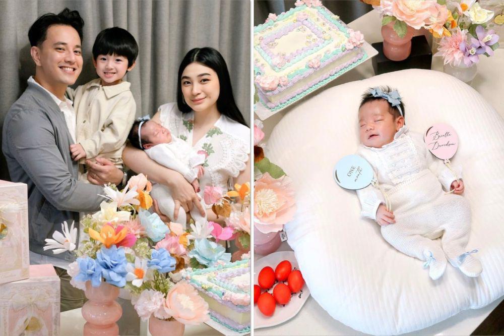 7 Momen Perayaan 1 Bulan Anak Billy Davidson dan Patricia Devina