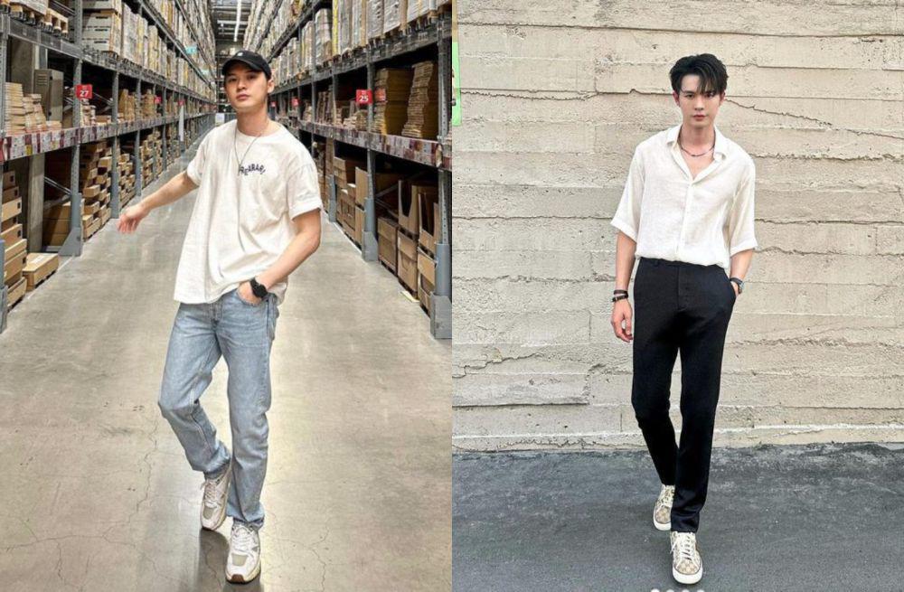 7 Inspirasi Outfit untuk Nge-date ala Billy Patchanon, Simpel dan Chic
