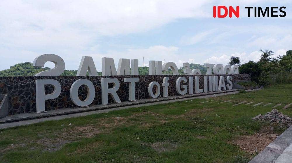 Pelabuhan Gili Mas Lombok Barat. (IDN Times/Muhammad Nasir)