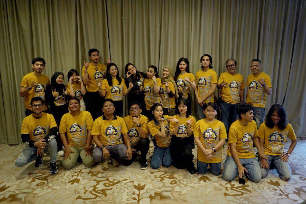 Konferensi pers Film Puang Bos (Dok. Megti Media Film/Film Puang Bos)